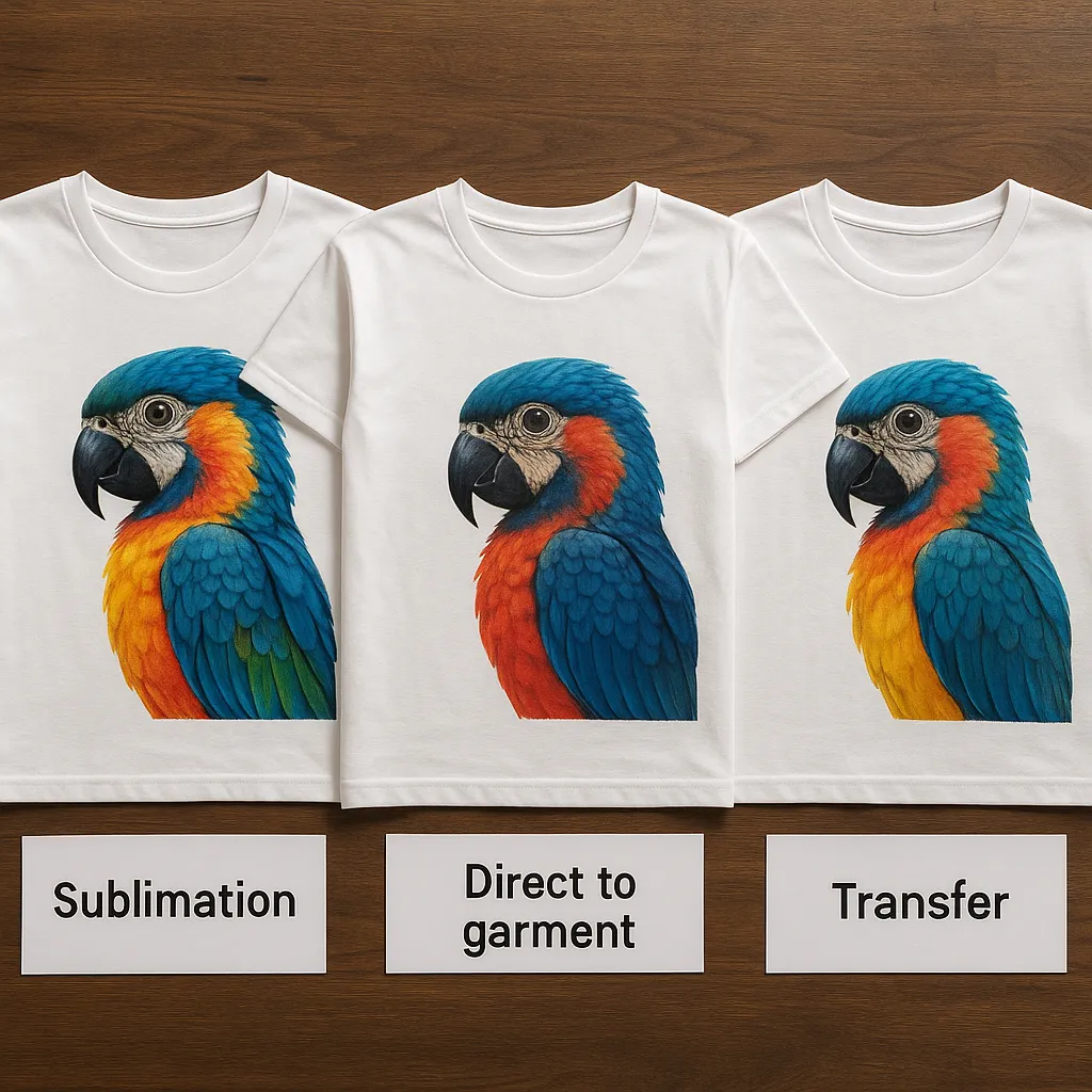 comparativa de técnicas de impresión