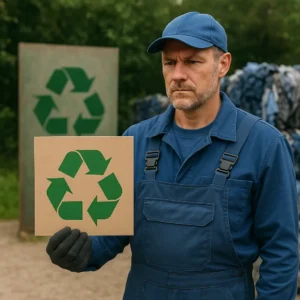 ropa laboral reciclada